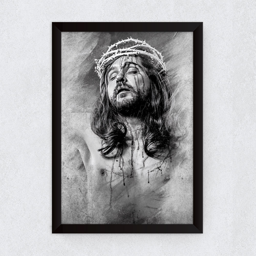 Quadro Decorativo Jesus Cristo Crucificado | Bem Colar